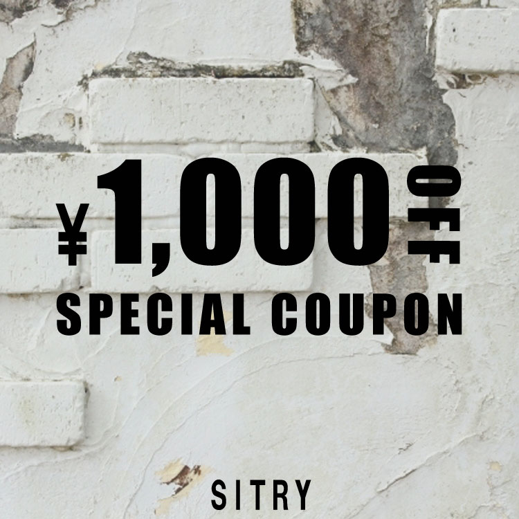 SITRY�i�V�g���[�j�̃V���b�v�j���[�X�u�ySITRY�z�{������1,000�~�N�[�|�����s�� ! !�v