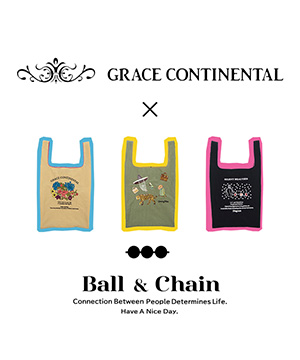 Grace Continental グレースコンチネンタルのトピックス Grace Continental Ball Chain コラボエコバッグ Zozotown