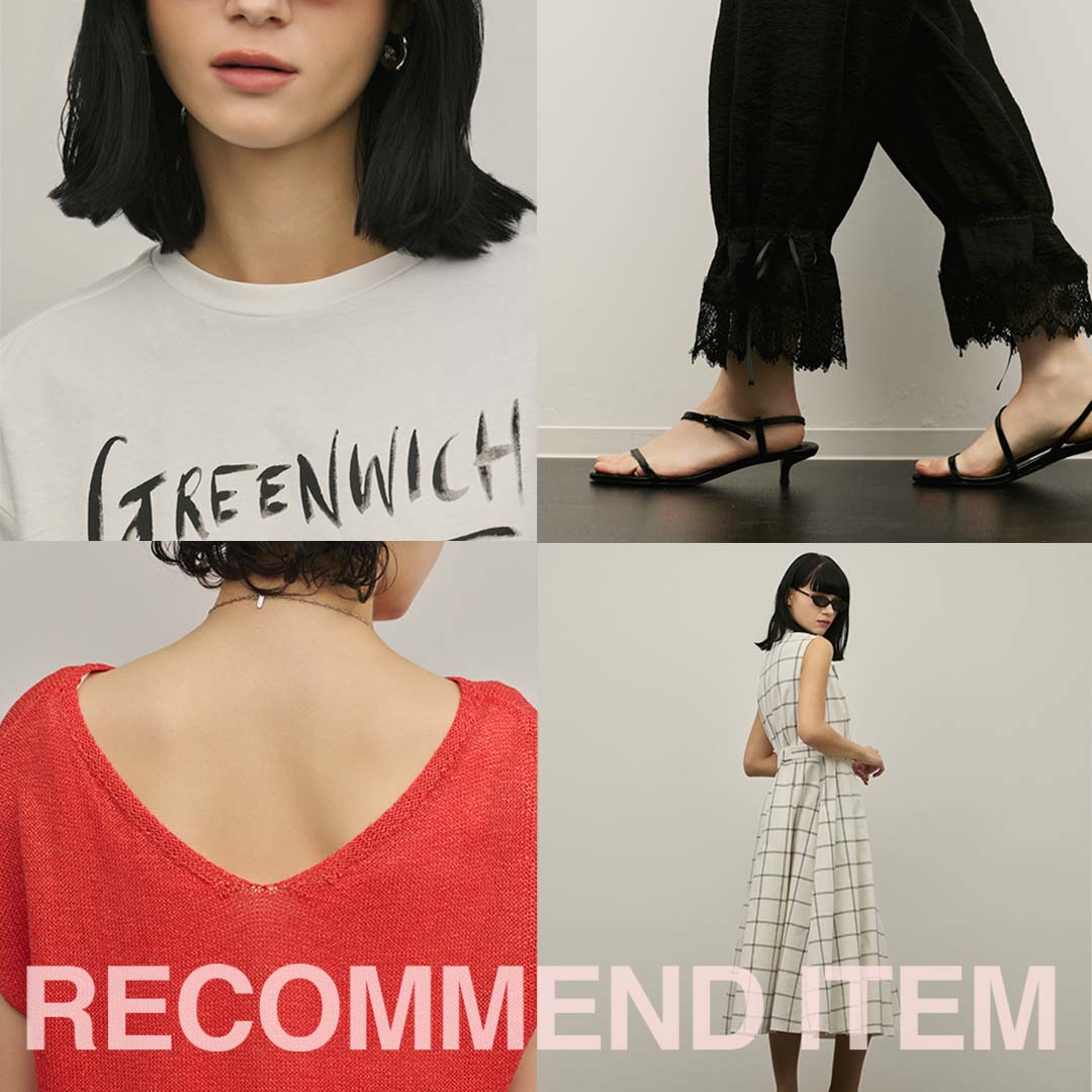 GRACE CONTINENTAL�i�O���[�X�R���`�l���^���j�̃V���b�v�j���[�X�uRECOMMEND ITEM�v