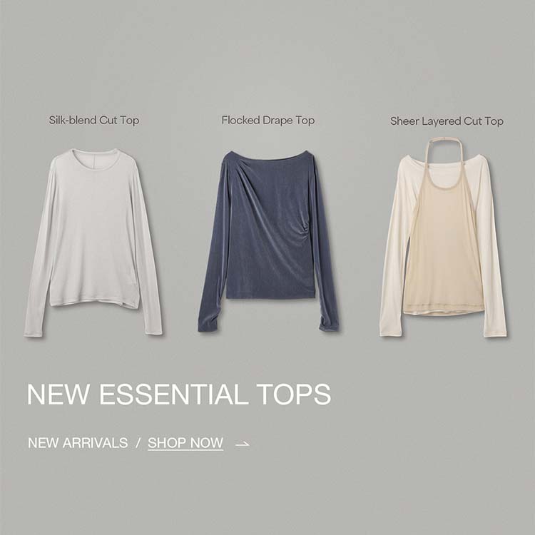 GRACE CONTINENTAL�i�O���[�X�R���`�l���^���j�̃V���b�v�j���[�X�u�y2026 Fall/Winter�zESSENTIAL TOPS�v