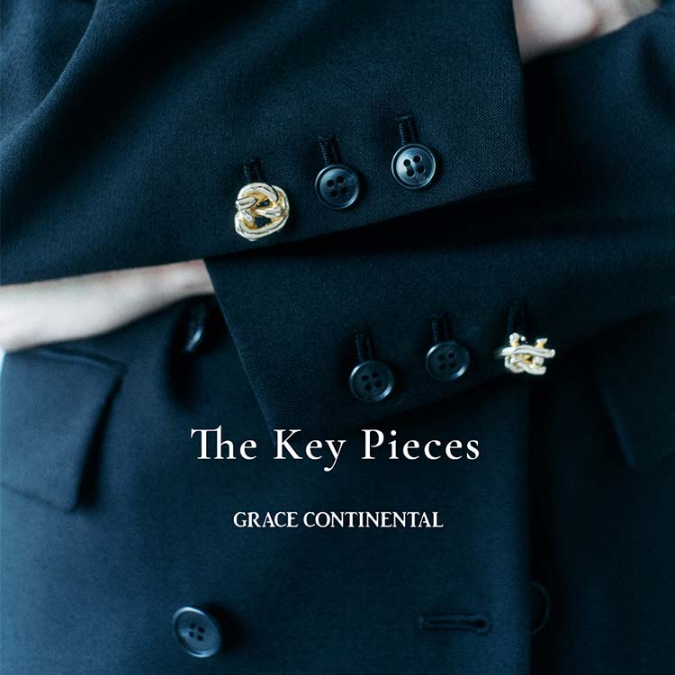 GRACE CONTINENTAL�i�O���[�X�R���`�l���^���j�̃V���b�v�j���[�X�uThe Key Pieces�v