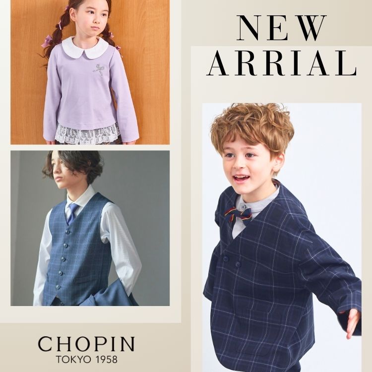 CHOPIN�i�V���p���j�̃V���b�v�j���[�X�u�yCHOPIN�z26AW�V��R���N�V�����\���t���ł��B�v