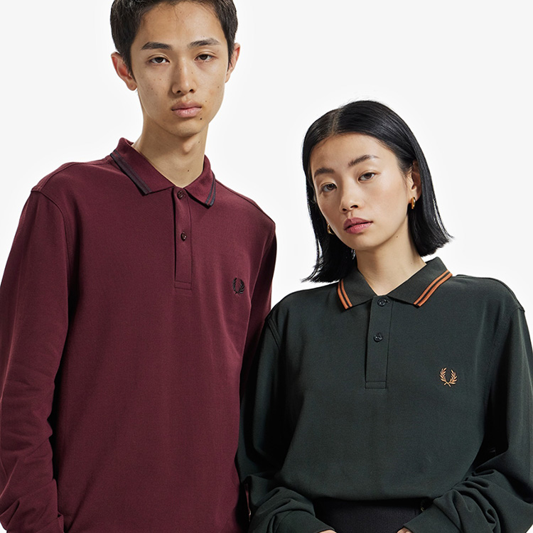 The Fred Perry Shirt ポロシャツ 長袖 フレッドペリー