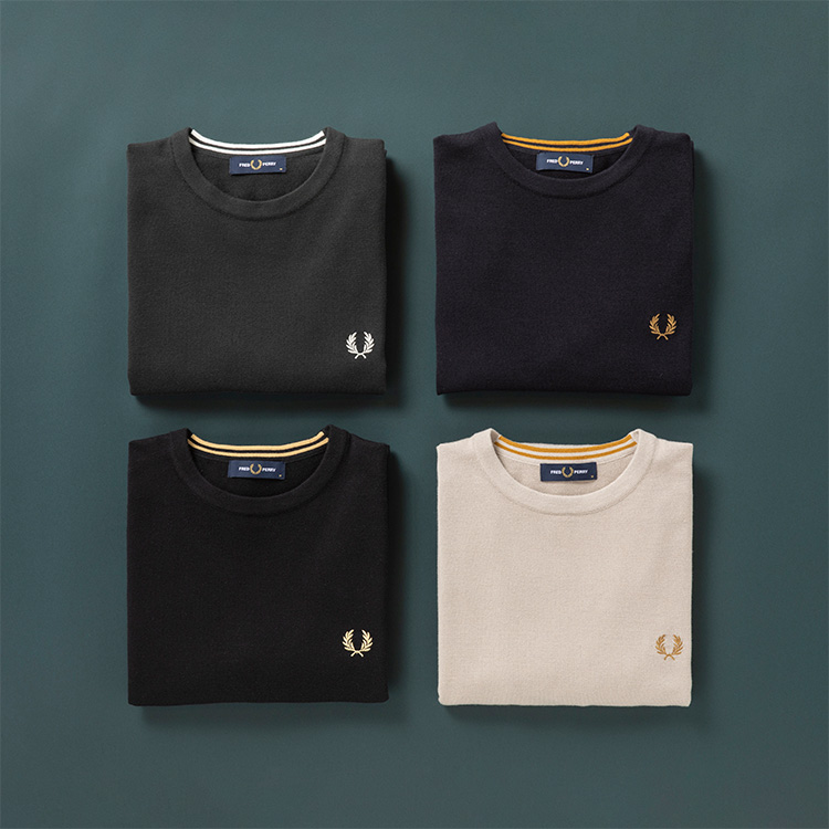 Classic Crew Neck Sweater（ニット/セーター）｜FRED PERRY（フレッド