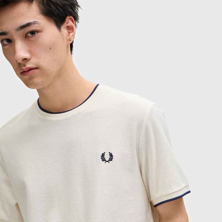 FRED PERRY/フレッドペリー] ワンポイントロゴ刺繍 ショート