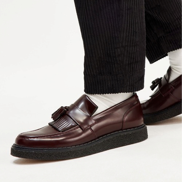 フレッドペリー　e Cox Tassel Loafer Leather George Cox Tassel Loafer Leather／ジョージコックス タッセル