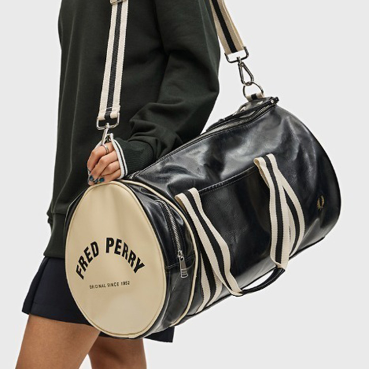 FRED PERRY ドラムバッグ 黒 ゴールドロゴ 楽天市場】フレッドペリー バッグ FRED PERRY Tonal Classic