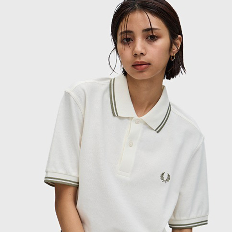 Sleeveless Polo Dress／ノースリーブポロワンピース