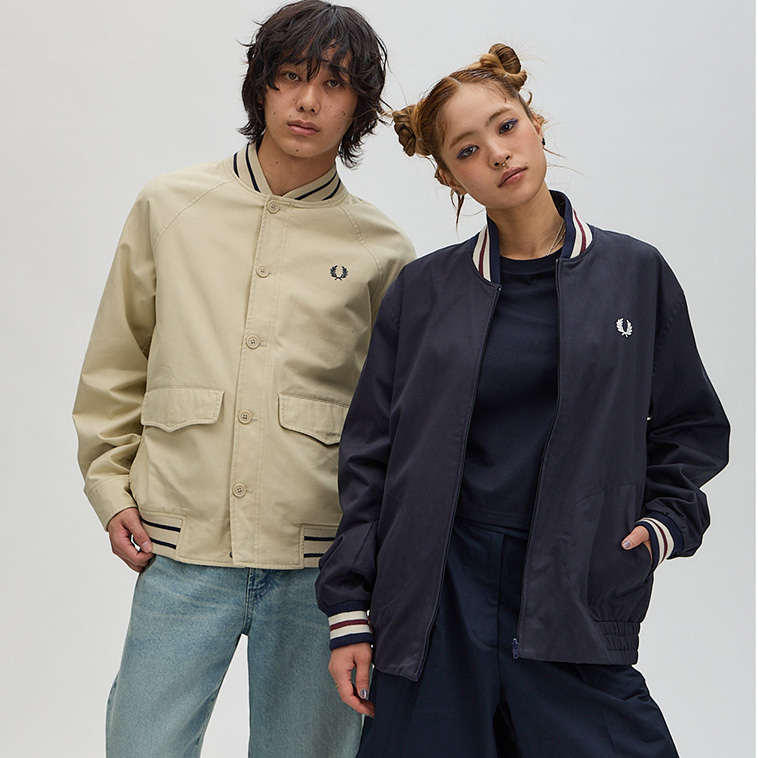 FRED PERRY�i�t���b�h�y���[�j�̃V���b�v�j���[�X�u�������������t���b�h�y���[�t�̃V���[�g�A�E�^�[�v