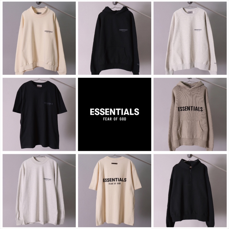 セール】(CM)【ESSENTIALS FEAR OF GOD】ブランド ロゴ ジャガード