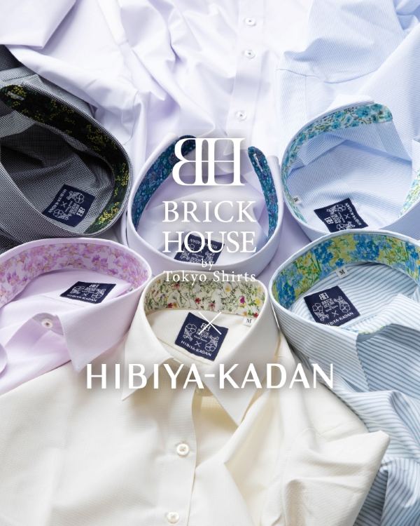 TOKYO SHIRTS�i�g�[�L���[�V���c�j�̃V���b�v�j���[�X�uTOKYO SHIRTS×HIBIYA KADAN�v