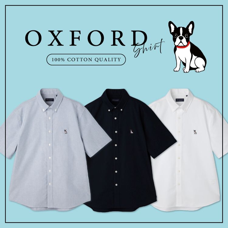 TOKYO SHIRTS�i�g�[�L���[�V���c�j�̃V���b�v�j���[�X�u�t�����`�u���h�b�O�̎h�J�������|�C���g�I��100%�I�b�N�X�t�H�[�h�V���c�v