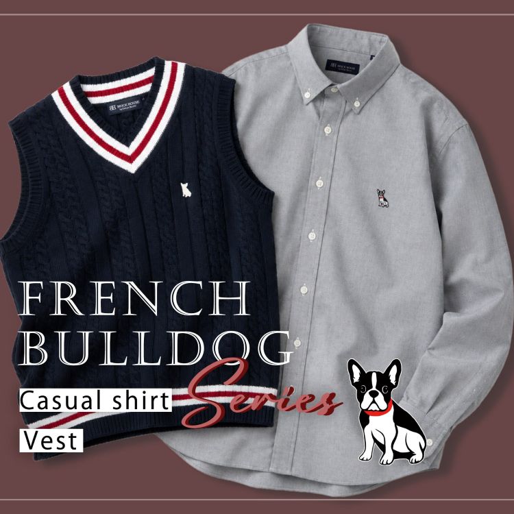 TOKYO SHIRTS�i�g�[�L���[�V���c�j�̃V���b�v�j���[�X�u��D�]�̃t�����`�u���h�b�O�h�J�A�C�e���ɁA�����Y�x�X�g���V�o��I�v
