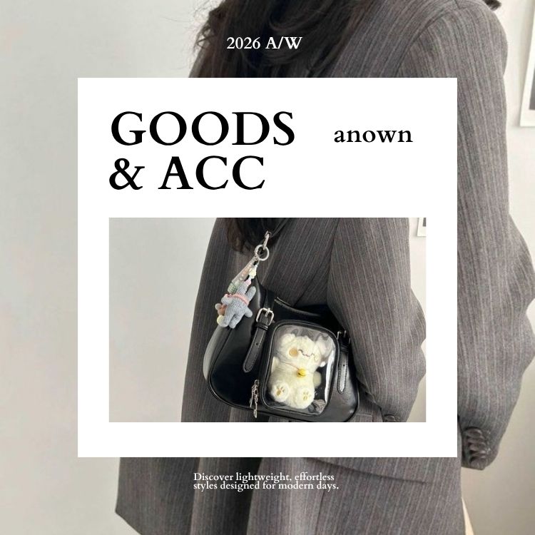 anown�i�A�m���j�̃V���b�v�j���[�X�u�yGOODS & ACC�z�R�[�f�̊����x�����߂�A�ŏ{�O�b�Y�B�v