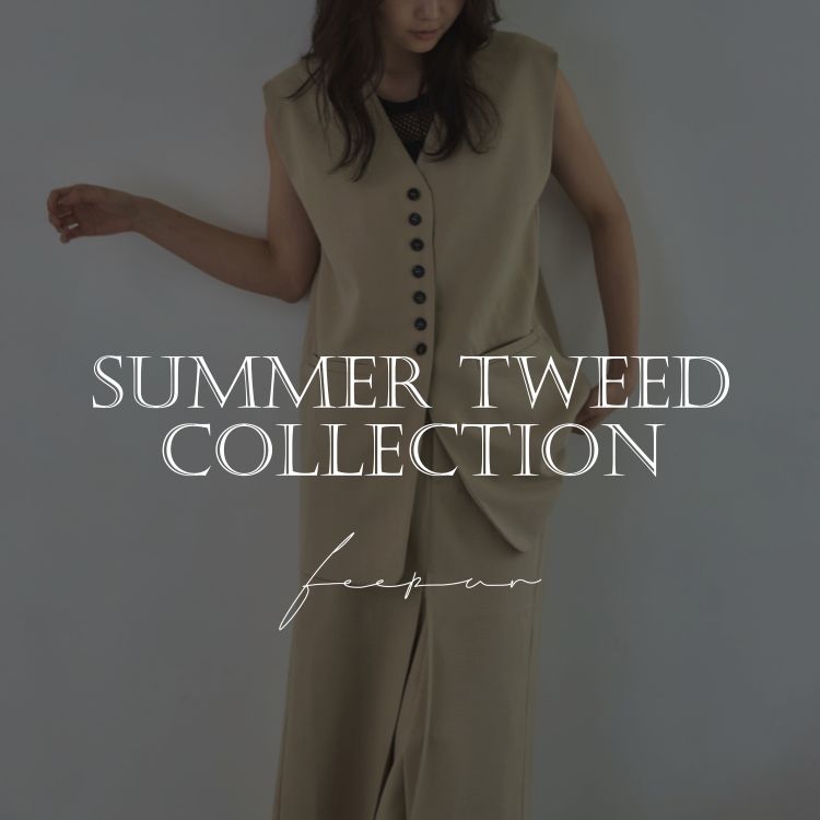 EPIMI E'PIMMYiGs~Gs~[j̃Vbvj[XuyfeepurzSummer Tweed COLLECTIONv