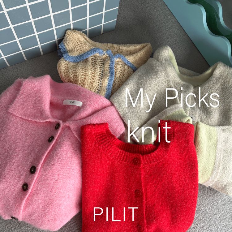 EPIMI E'PIMMY�i�G�s�~�G�s�~�[�j�̃V���b�v�j���[�X�u�yPILIT�zMy pick knit!!�v