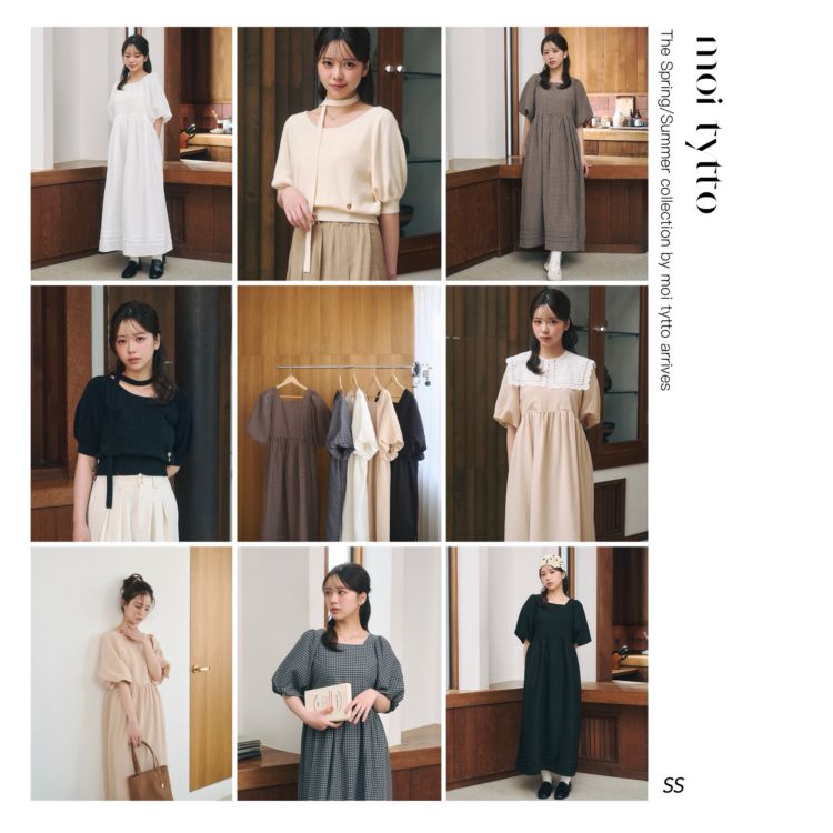 moi tytto�i���C�@�e���b�g�j�̃V���b�v�j���[�X�umoi tytto 26SS new collection�v