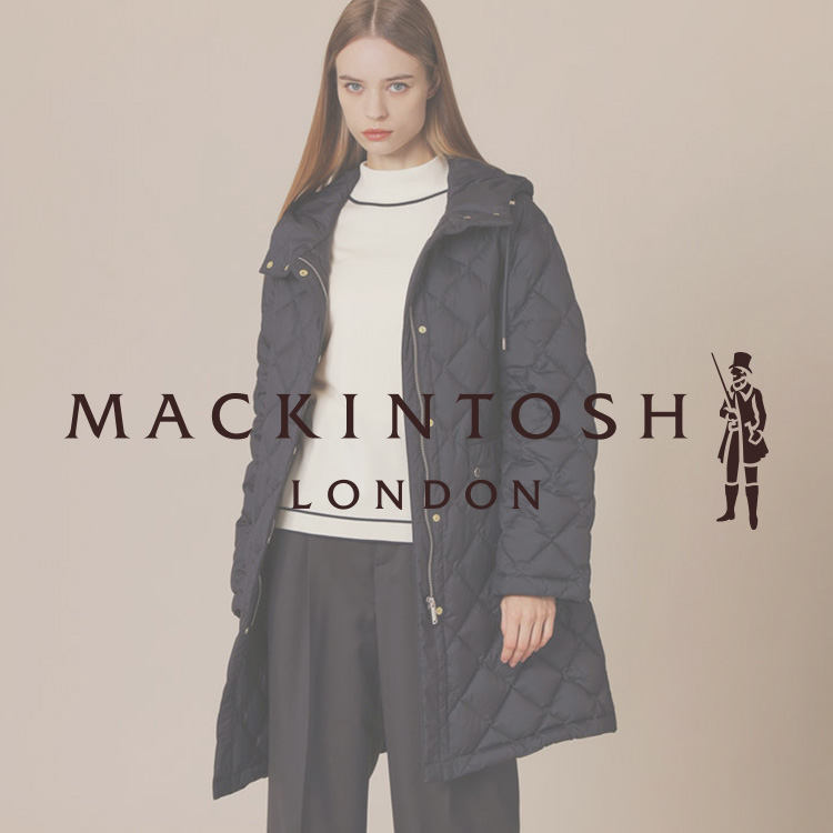 婦人画報掲載】【KEIGHLEY/キースリー】二重織メルトンウールコート（チェスターコート）｜MACKINTOSH LONDON（マッキントッシュ  ロンドン）のファッション通販 - ZOZOTOWN