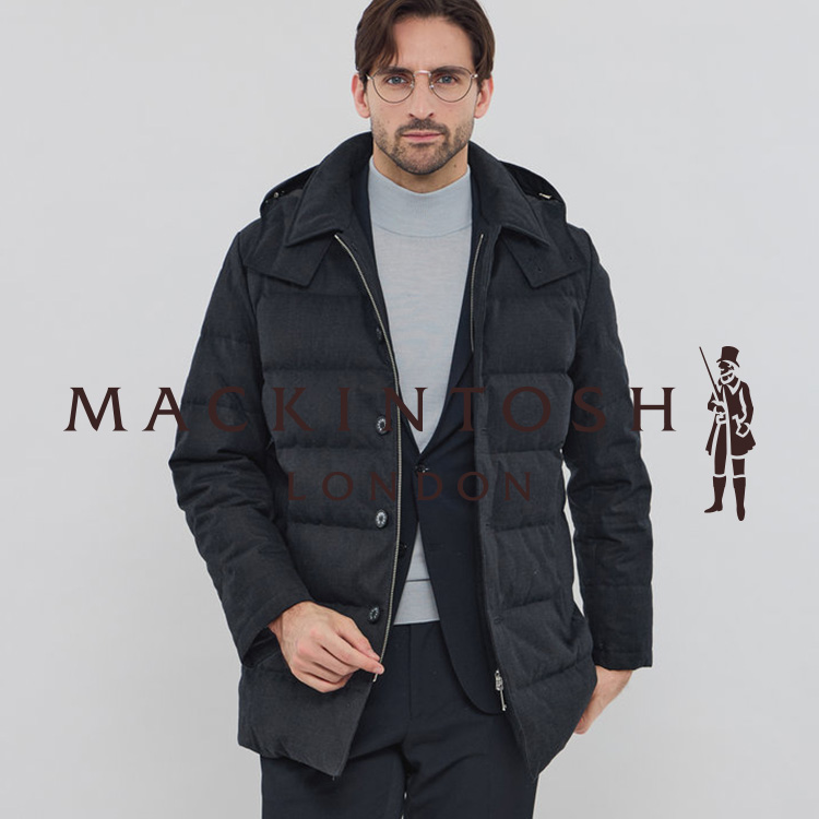 マッキントッシュ　パーテックスシールドエアー ステンカラーショートコート MACKINTOSH LONDON｜【DUNFORD SHORT】パーテックスシールドエアー