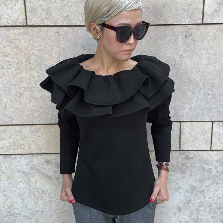 リネン風大人チェックワンピース（ワンピース）｜JENNE