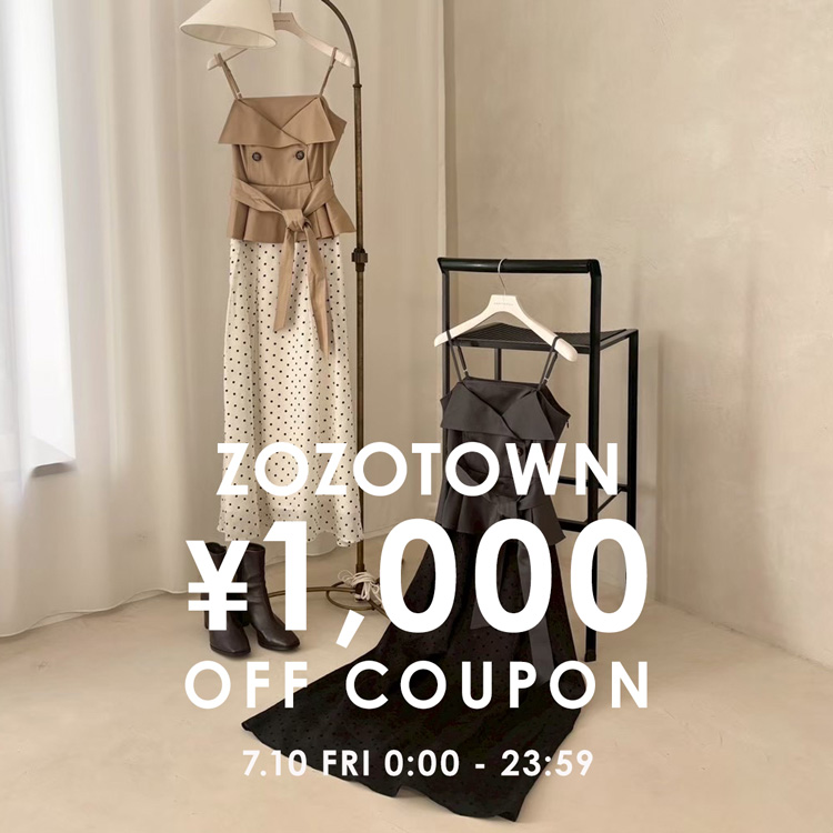 MERCURYDUO�i�}�[�L�����[�f���I�j�̃V���b�v�j���[�X�u�y�{�C��ZOZO�Ղ�J�Áz�V��A�C�e�����ΏہI1000�~OFF�N�[�|���I�v