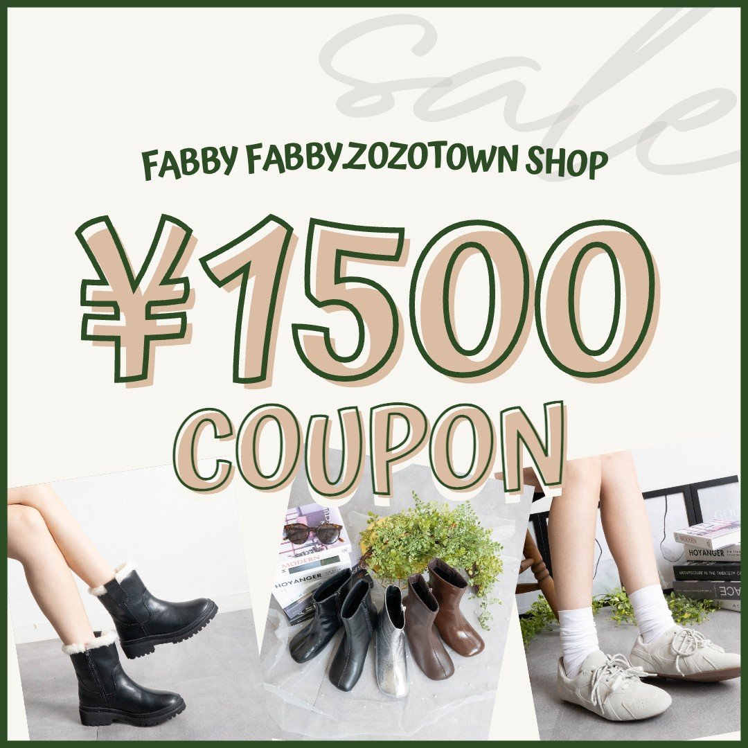 FABBY FABBY.�i�t�@�r�[�t�@�r�[�j�̃V���b�v�j���[�X�uCOUPON DAY!!�v