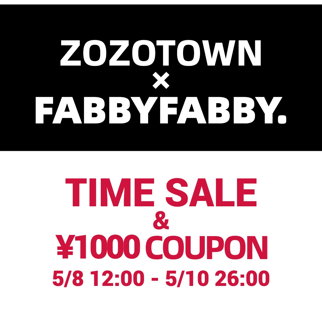 FABBY FABBY.�i�t�@�r�[�t�@�r�[�j�̃V���b�v�j���[�X�uCOUPON DAY!!�v