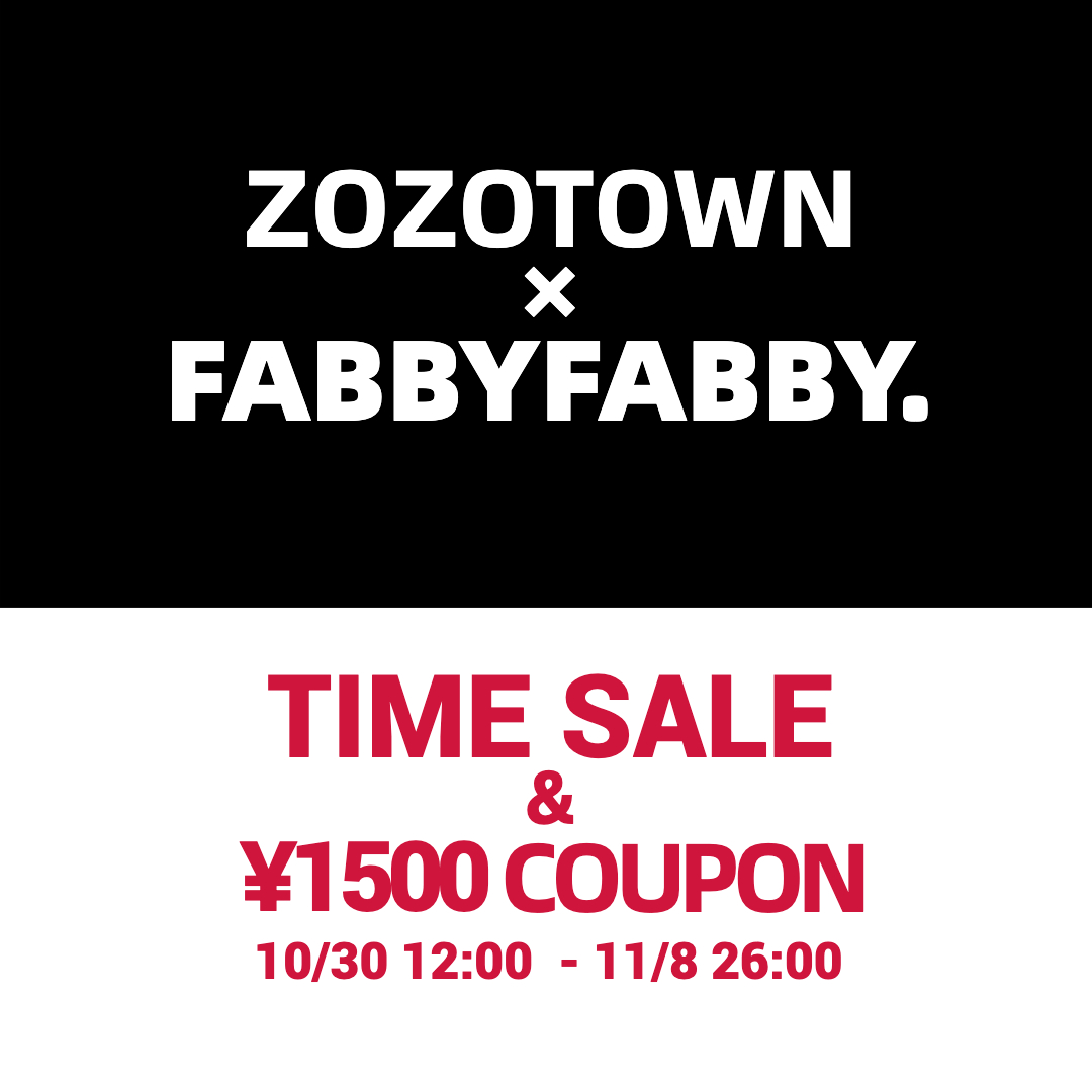 FABBY FABBY.�i�t�@�r�[�t�@�r�[�j�̃V���b�v�j���[�X�uCOUPON DAY!!�v