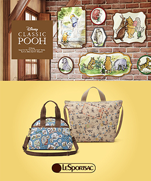 Lesportsac レスポートサックのトピックス ディズニー クラシック プー とのコレクション日本限定発売 Zozotown