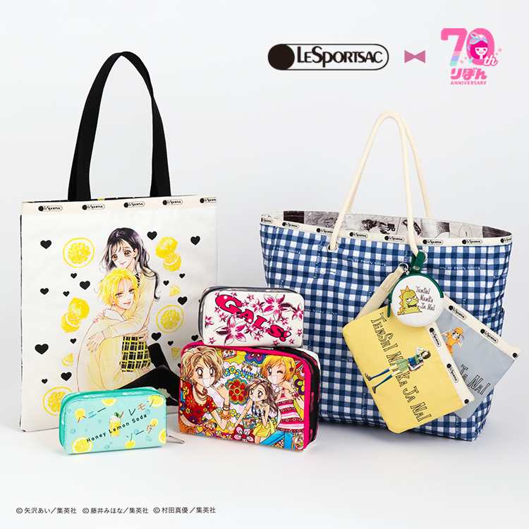 LeSportsac りぼん70周年 天使なんかじゃない オリジナルピンバッジ LeSportsac｜レスポートサックのトピックス「LeSportsac