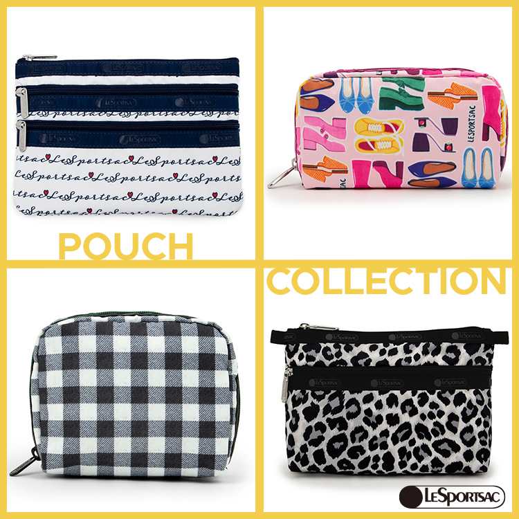 RECTANGULAR COSMETIC トラベルタグズ（ポーチ）｜LeSportsac