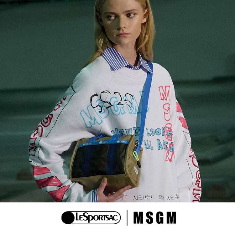 LeSportsac�i���X�|�[�g�T�b�N�j�̃V���b�v�j���[�X�u�yLeSportsac x MSGM�z�����I�v