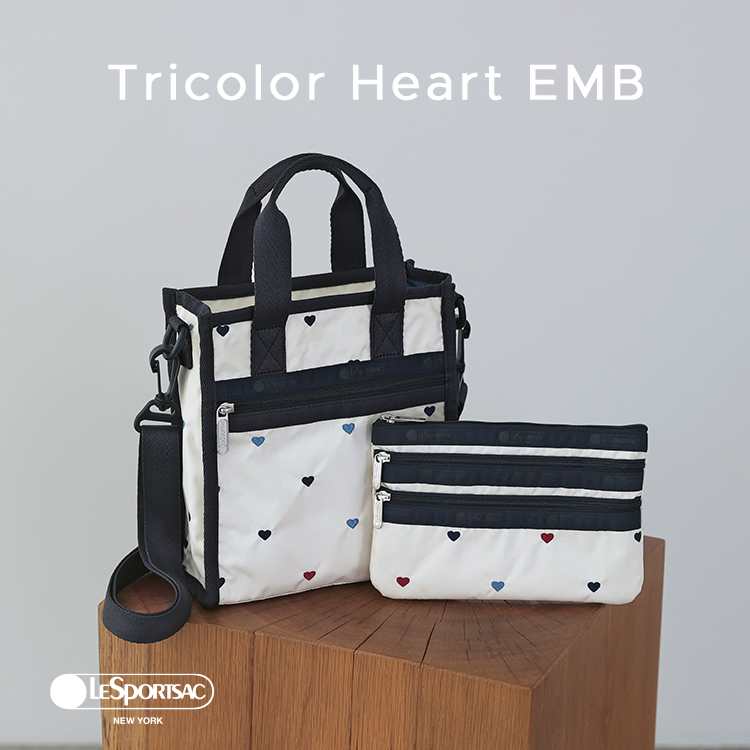 LeSportsac�i���X�|�[�g�T�b�N�j�̃V���b�v�j���[�X�u3�F�n�[�g�̎h�J�f�U�C�����o��v