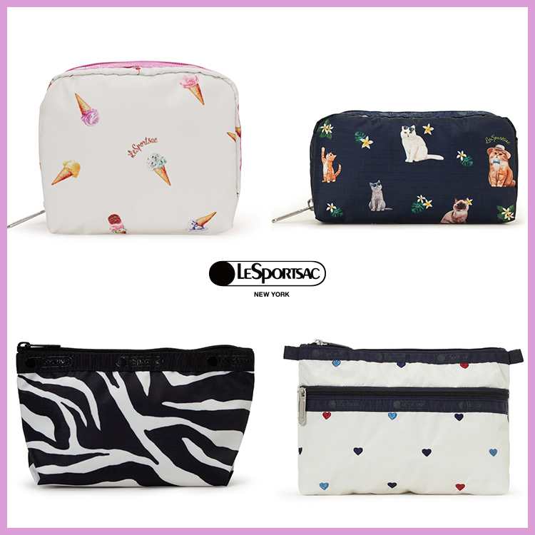 LeSportsac�i���X�|�[�g�T�b�N�j�̃V���b�v�j���[�X�u�o���G�[�V�����L�x�ȃ��X�|�̃|�[�`�v