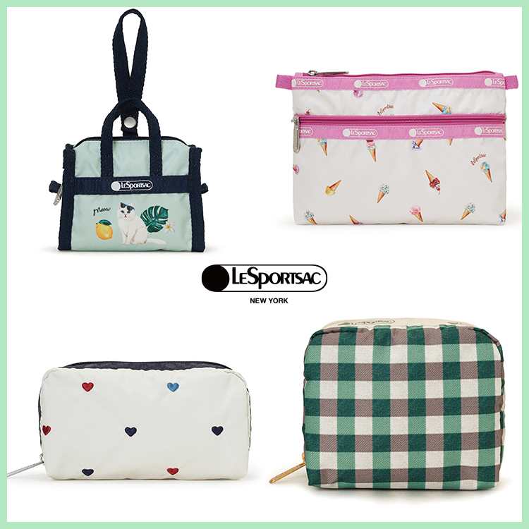 LeSportsac�i���X�|�[�g�T�b�N�j�̃V���b�v�j���[�X�u�y�o���G�[�V�����L�x�I�z���X�|�̃|�[�`�v