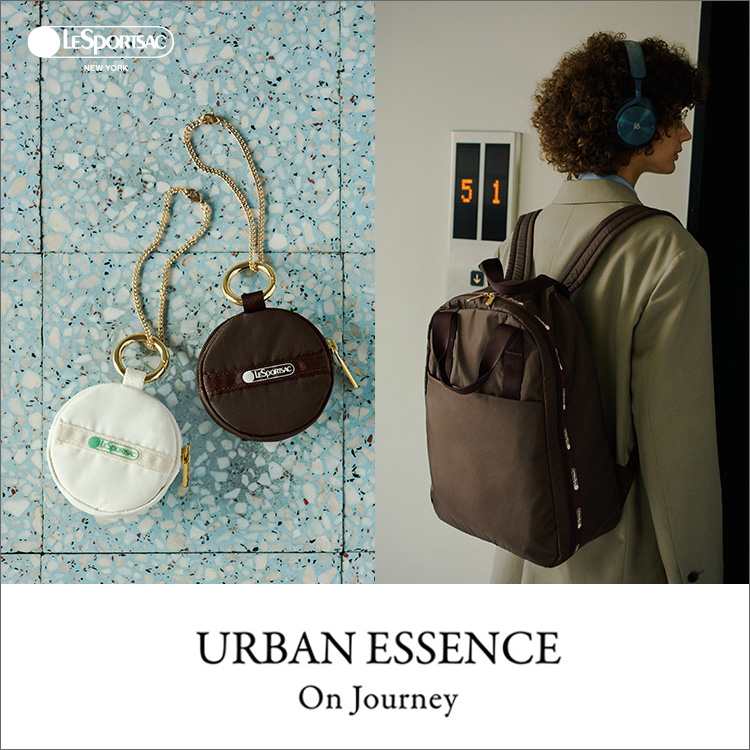 LeSportsac�i���X�|�[�g�T�b�N�j�̃V���b�v�j���[�X�u�V�R���N�V�����uUrban Essence�v���痷�����K�ɂ���Ẵ��C���i�b�v�v