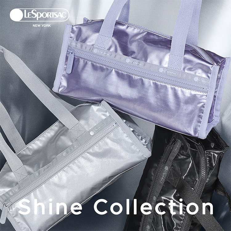 E/W SQUARE SHOULDER フロストシルバーシャイン（トートバッグ