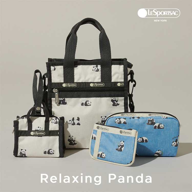 LeSportsac�i���X�|�[�g�T�b�N�j�̃V���b�v�j���[�X�u�yLeSportsac�zRelaxing Panda �v