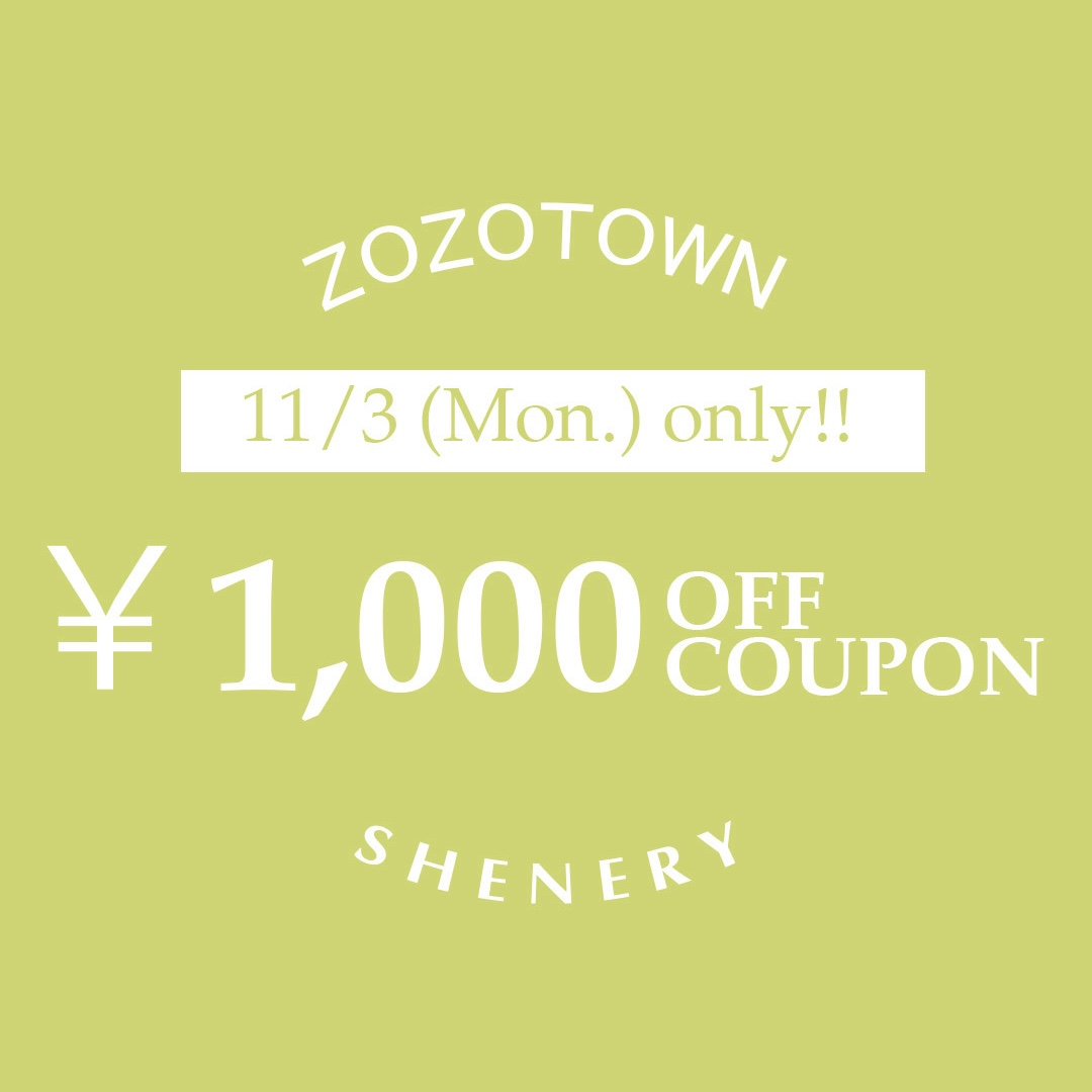 SHENERYiV[i[j̃Vbvj[XuySHENERYz11/3(mon)I1,000~OFFN[|JÒIv