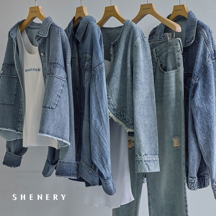 SHENERY�i�V�[�i���[�j�̃V���b�v�j���[�X�u�ySHENERY�zSPRING DENIM �t�̃f�j���A�C�e�����W�v