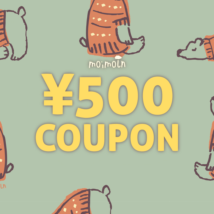 moimoln�i���C�������j�̃V���b�v�j���[�X�u�ymoimoln�z9/27(��)����I 500�~OFF�N�[�|���z�z�� �v