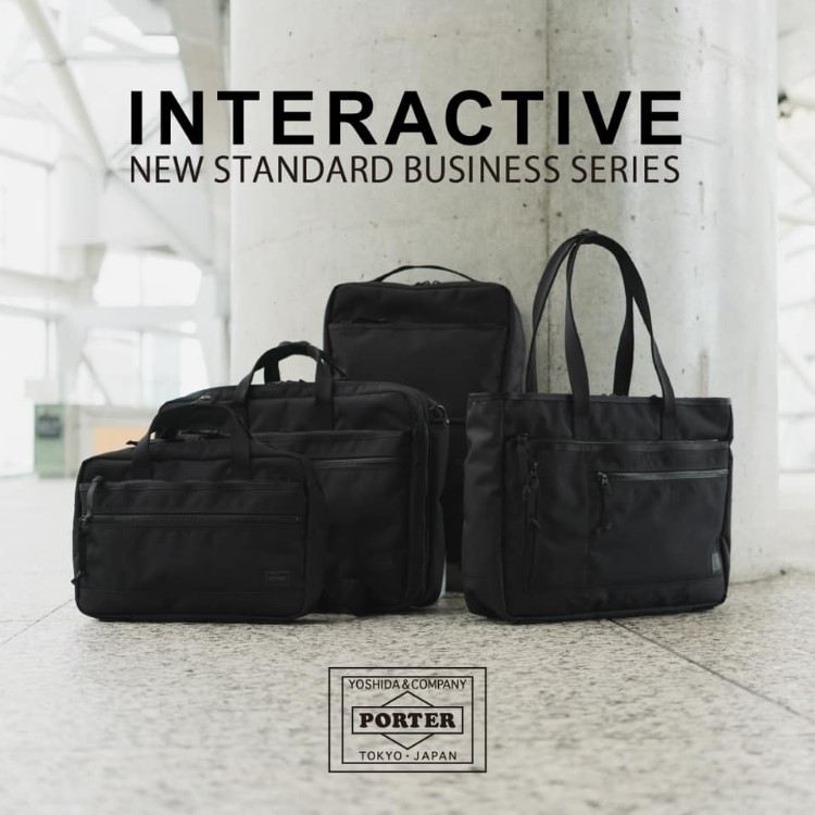 PORTER�i�|�[�^�[�j�̃V���b�v�j���[�X�u�yPORTER�z���l�ȃ��C�t�X�^�C���̂Ȃ��Ŋ��􂷂�r�W�l�X�V���[�Y�uINTERACTIVE(�C���^���N�e�B�u)�v �v