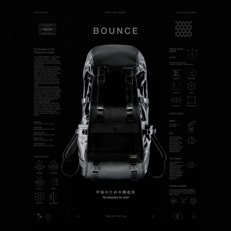 PORTER�i�|�[�^�[�j�̃V���b�v�j���[�X�u�y �V���i�bPORTER���A14�����Ԃ�̐V��uBOUNCE�v������ �z�v