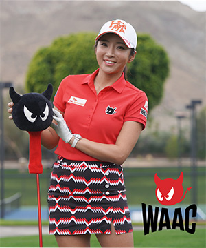 WAAC ゴルフウェア レディース セットアップ