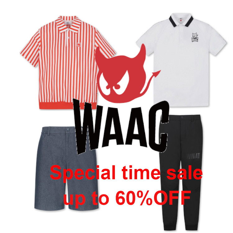 WAAC｜ワックのトピックス「[WAAC] UP TO 60%OFF タイムセール 