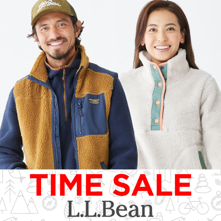 L.L.Bean｜エル・エル・ビーンのトピックス「【L.L.Bean】期間限定タイムセール本日スタート！」 ZOZOTOWN