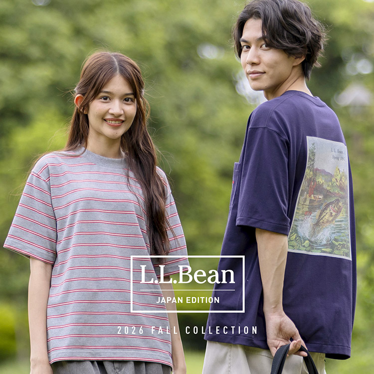 L.L.Bean�i�G���E�G���E�r�[���j�̃V���b�v�j���[�X�u�yL.L.Bean�z�l�C�́uJAPAN EDITION�v2026�H�~�V��\��J�n���܂����I�v