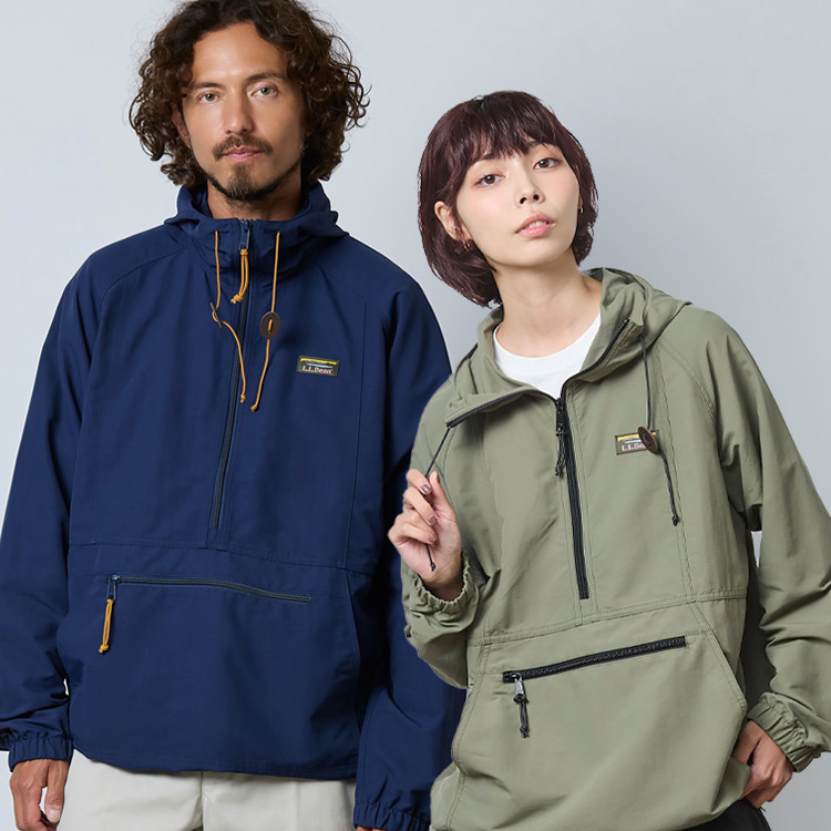 L.L.Bean�i�G���E�G���E�r�[���j�̃V���b�v�j���[�X�u�yL.L.Bean�z�H�̑����ɁA�������������A�m���b�N�E�i�C�����W���P�b�g���s�b�N�A�b�v�I�v