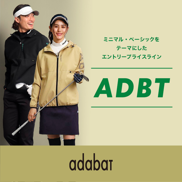 ADBT】ラインデザイン 防風セーター（スウェット）｜adabat