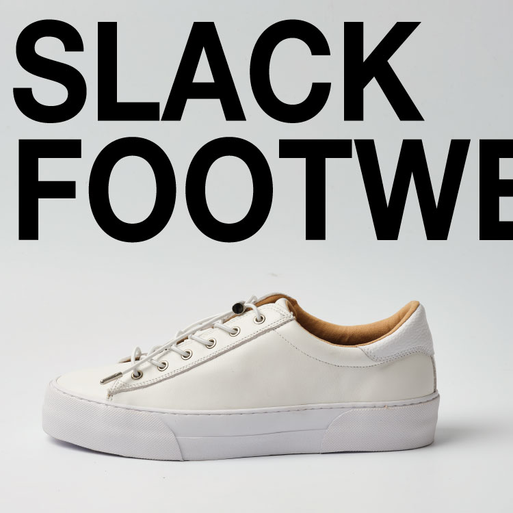 Slack Footwear スラックフットウェアのトピックス シンプル好きが選ぶスニーカーブランド Slack スラック Zozotown